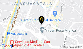 Mapa de Centro De Belleza Charlot en Medellín