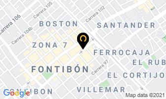 Mapa de Centro De Belleza D'martha en Bogotá D.C