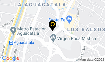 Mapa de Centro De Belleza Deesis en Medellín