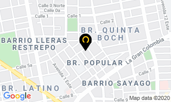 Mapa de Centro De Belleza Gladys en Cúcuta