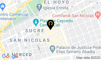 Mapa de Centro De Belleza Nueva Imagen en Cali