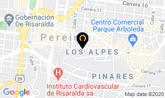 Mapa de Centro De Bienestar Integral Loto Azul en Pereira