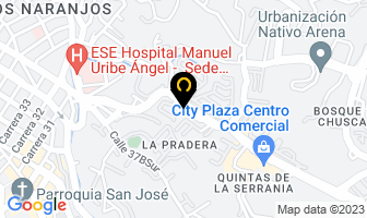 Mapa de Centro De Bronceado Sol De Verano en Envigado