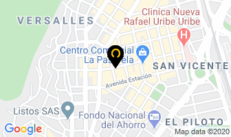 Mapa de Centro De Buceo Aqua-Buzos en Cali