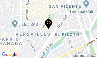 Mapa de Centro De Capacitacion Cencac en Cali