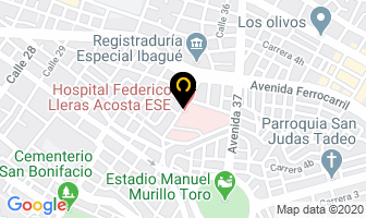 Mapa de Centro De Capaitación Odesa en Ibagué