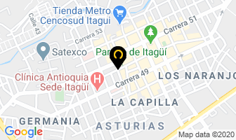 Mapa de Centro De Convenciones Aburra Sur en Itaguí