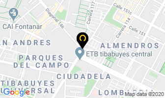 Mapa de Centro De Conversión Y Rectificación Agnv Ltda. en Bogotá D.C