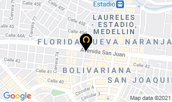 Mapa de Centro De Conversion Y Servicios Expertos Gnv en Medellín