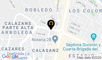 Mapa de Centro De Copiado Compu-copias en Medellín