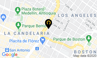Mapa de Centro De Copiado Moderno Ltda. en Medellín