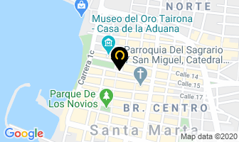 Mapa de Centro De Copiado Sión en Santa Marta