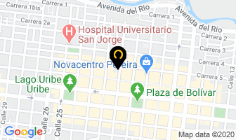 Mapa de Centro De Diagnóstico Audiológico S.a.s en Pereira