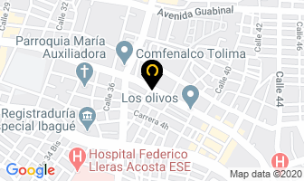 Mapa de Centro de Diagnóstico Auditivo en Ibagué