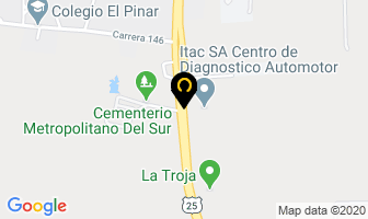 Mapa de Centro De Diagnóstico Automotor Itac en Cali