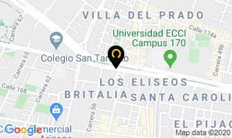 Mapa de Centro De Diagnostico Automotor Tecnotest Ltda. en Bogotá D.C