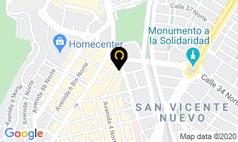 Mapa de Centro De Diagnóstico Servicentrales en Cali