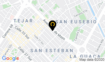 Mapa de Centro De Educación Musical en Bogotá D.C