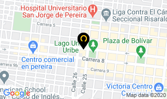 Mapa de Centro De Enfermarìa El Lago en Pereira