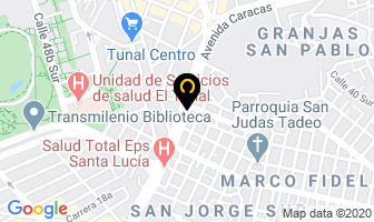 Mapa de Centro De Enseñanza Automovilistica Challenger en Bogotá D.C
