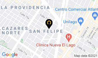 Mapa de Centro De Estética Acuarius en Bogotá D.C