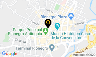 Mapa de Centro De Estética Berthy en Rionegro
