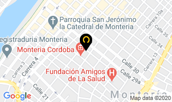Mapa de Centro De Estética Dental en Montería