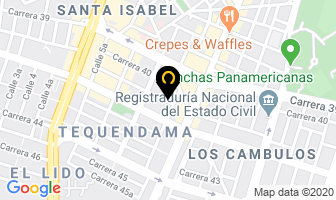 Mapa de Centro De Estética Gloria Inés en Cali
