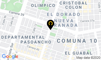 Mapa de Centro De Estética Integral Bambú Fresh en Cali