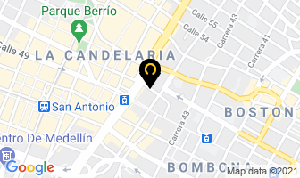 Mapa de Centro De Estética Integral Forma Light en Medellín