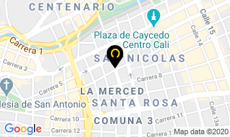 Mapa de Centro De Estetica Natural Spa en Cali