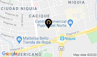 Mapa de Centro De Estética Sexto Sentido en Bello