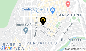 Mapa de Centro De Estética Sigal en Cali