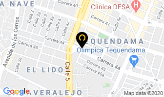 Mapa de Centro De Estética Sol Y Luna en Cali