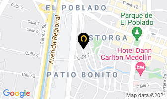 Mapa de Centro De Estudios Nacionales en Medellín