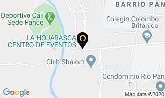 Mapa de Centro De Eventos & Convenciones La Hojarasca en Cali