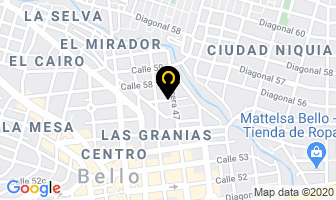 Mapa de Centro De Fé Y Esperanza Bello en Bello