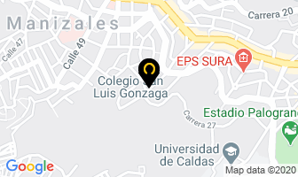 Mapa de Centro De Internistas De Caldas en Manizales