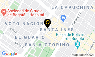 Mapa de Centro De La Construcción Cjp en Bogotá D.C