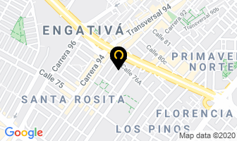 Mapa de Centro De Masajes en Bogotá D.C
