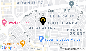 Mapa de Centro De Masajes Relajantes Penelope en Cali