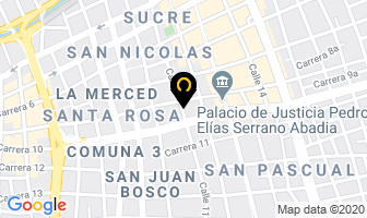 Mapa de Centro De Piñatería en Cali