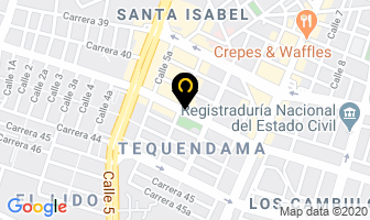 Mapa de Centro De Radiologia Oral en Cali