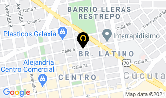 Mapa de Centro De Remodelación Ofires en Cúcuta