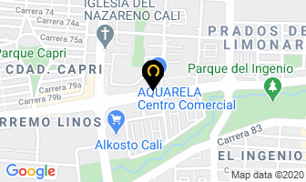 Mapa de Centro De Servicio Electrónico en Cali