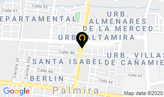 Mapa de Centro De Servicio Los Samanes en Palmira