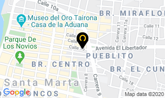 Mapa de Centro De Servicio Refriser en Santa Marta