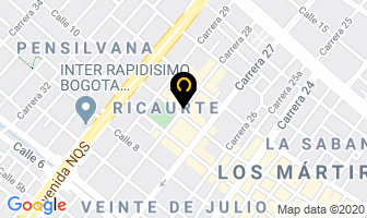 Mapa de Centro De Servicios Graficos en Bogotá D.C