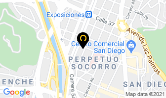 Mapa de Centro De Servicios Hercules en Medellín
