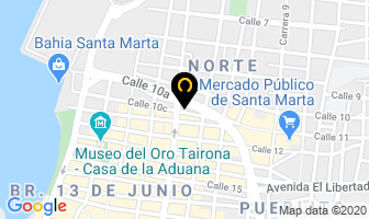 Mapa de Centro De Servicios Serviplus Refricastro en Santa Marta